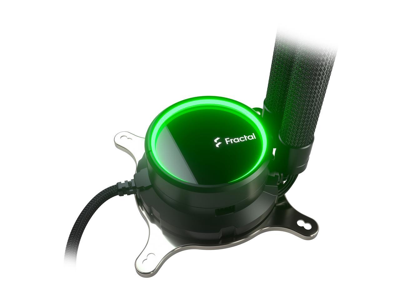 Fractal Design Celsius+ S36 Dynamic X2 Pwm Black 360Mm Silent Performance Slim Radiator Aio Cpu Liquid/Water Cooler