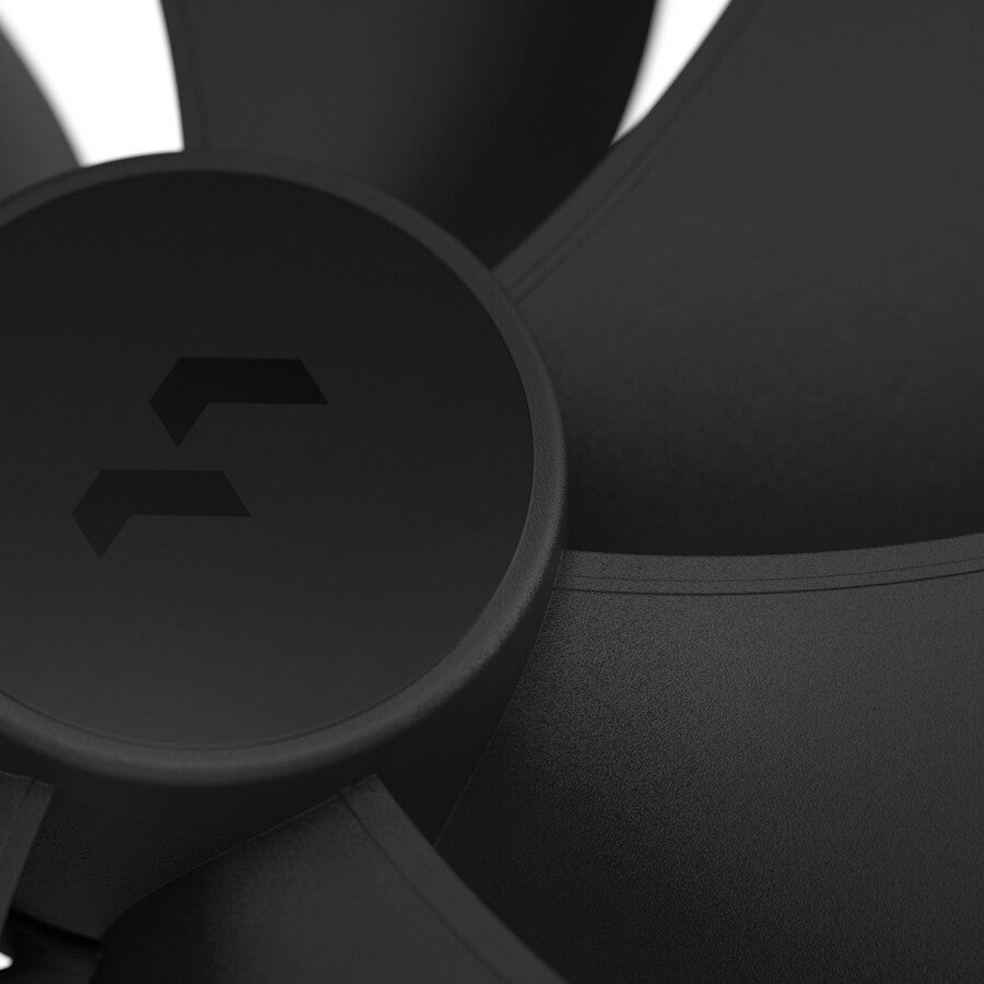 Fractal Design Dynamic X2 Pwm Gp-18 180 Mm High Durability Lls Bearing Black Edition Radiator Optimized Computer Case Fan - Fd-Fan-Dyn-X2-Gp18-Pwm-Bk
