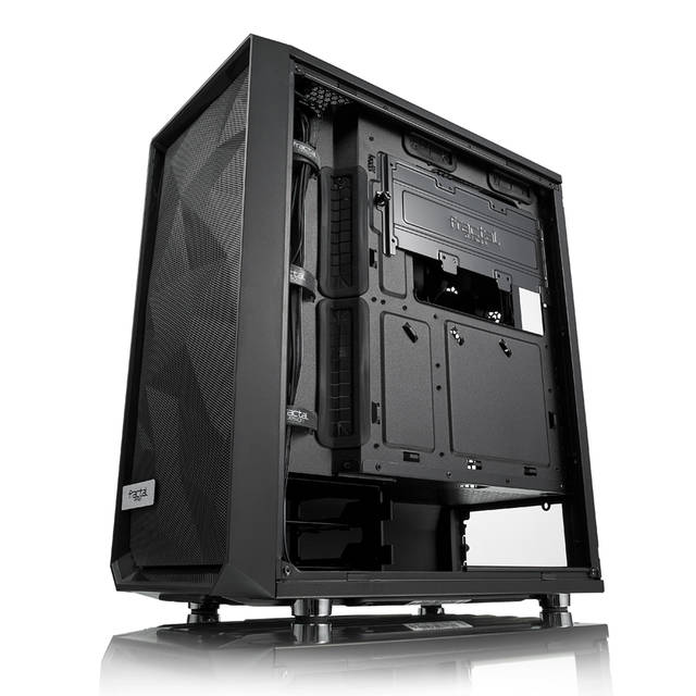 Fractal Design Meshify C No Power Supply Atx Mid Tower Fd-Ca-Mesh-C-Bko-Tg