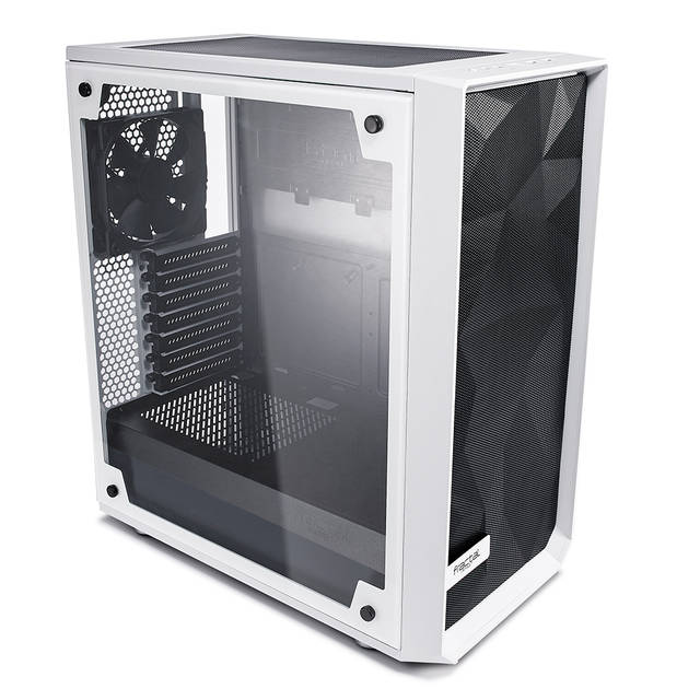 Fractal Design Meshify C - Tg No Power Supply Atx Mid Tower (White)