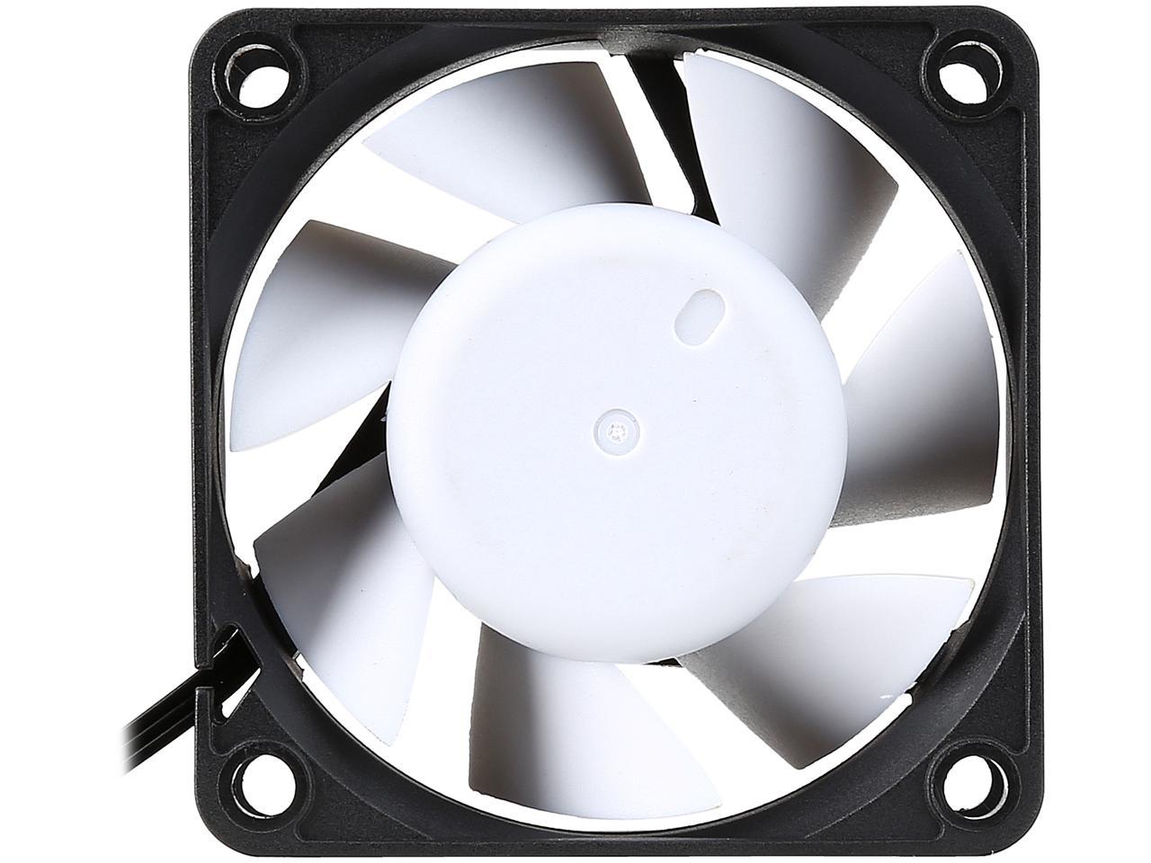 Fractal Design Silent Series R3 60Mm Silence Optimized Rifle Bearing Black/White Computer Case Fan