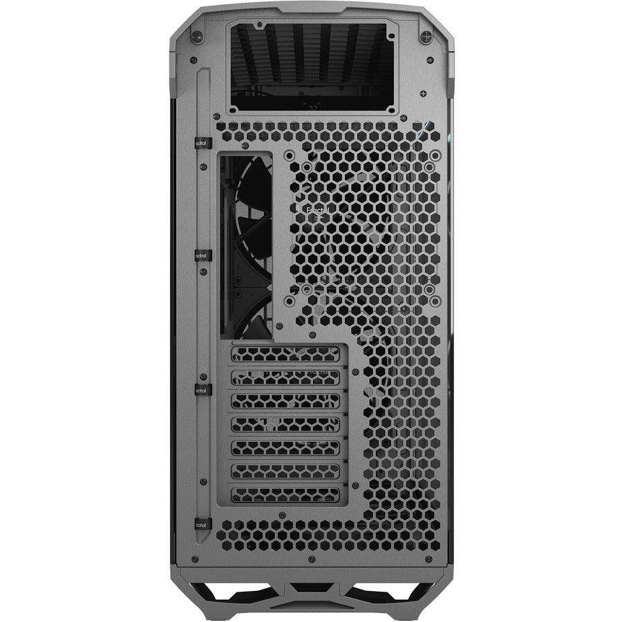 Fractal Design Torrent Gray E-Atx Tempered Glass Window High-Airflow Mid Tower Computer Case - Fd-C-Tor1A-02 (Gray)