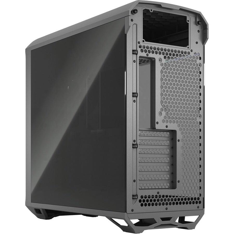 Fractal Design Torrent Gray E-Atx Tempered Glass Window High-Airflow Mid Tower Computer Case - Fd-C-Tor1A-02 (Gray)