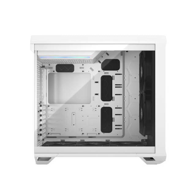 Fractal Design Torrent White E-Atx Tempered Glass Window High-Airflow Mid Tower Computer Case - Fd-C-Tor1A-03 (White)