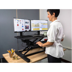 Freedom E Desk Taa 36In,Electric Sit Stand Fully Assembled