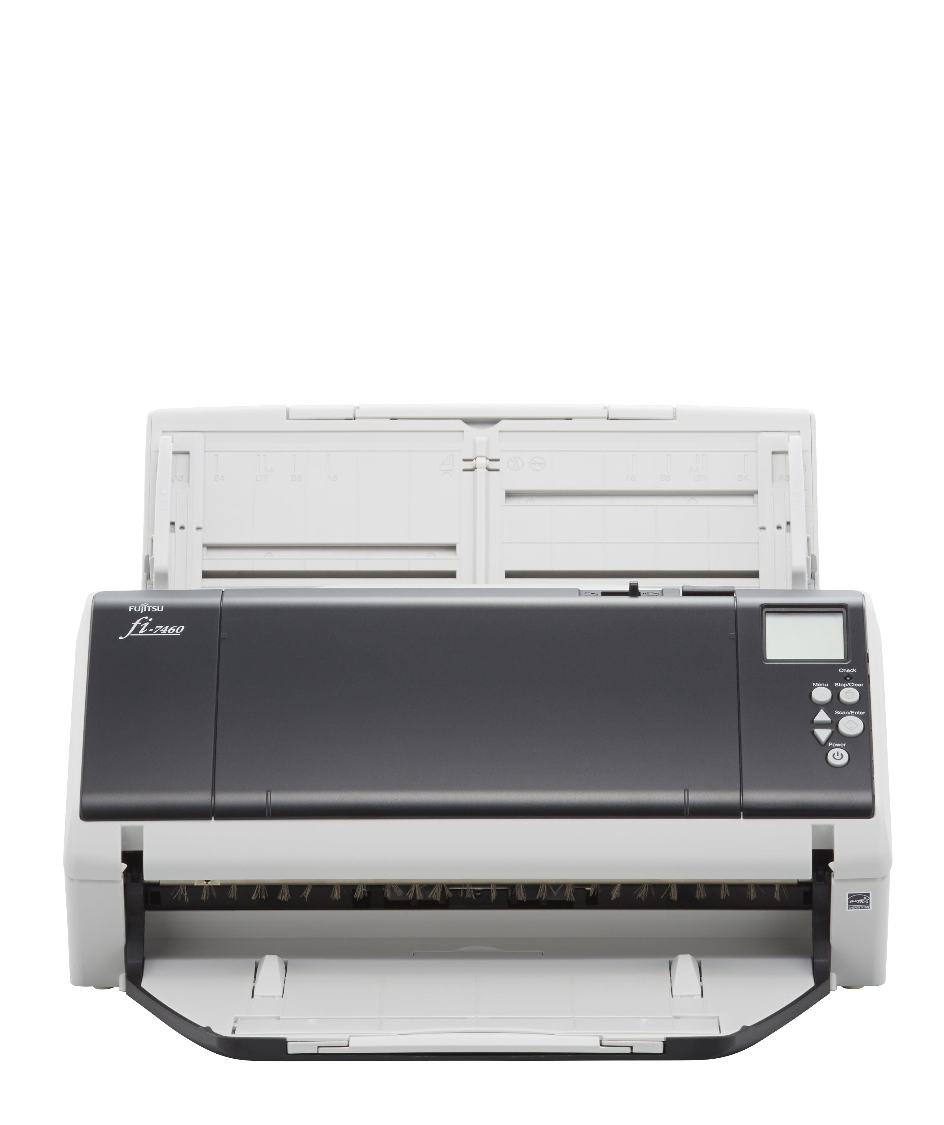 Fujitsu Fi-7460 Adf Scanner 600 X 600 Dpi Grey, White