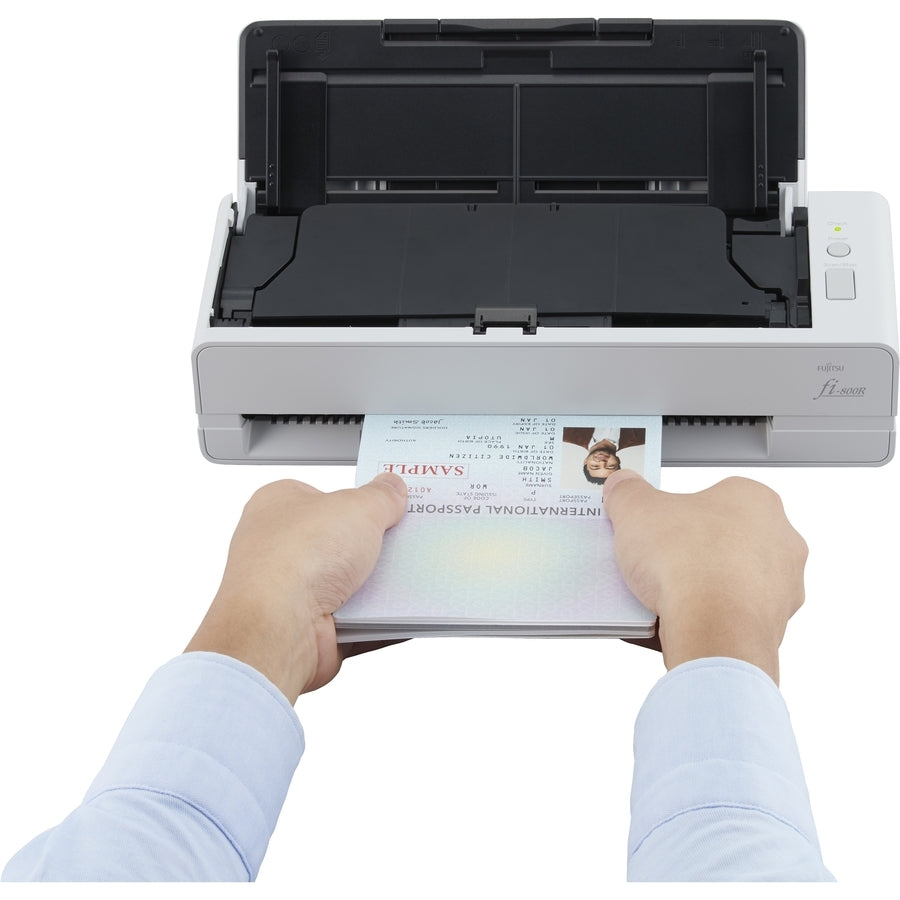 Fujitsu fi-800R Ultra-Compact, Color Duplex Document Scanner with Dual Auto Document Feeders (ADF) PA03795-B005