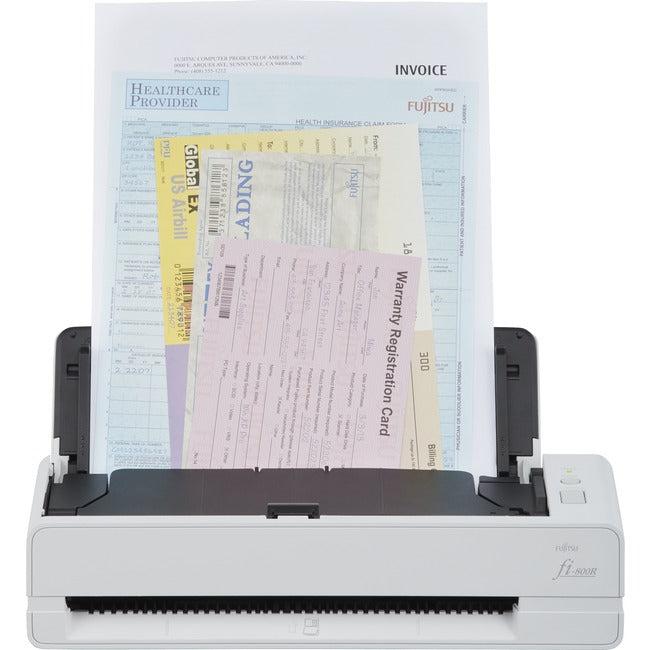 Fujitsu fi-800R Ultra-Compact, Color Duplex Document Scanner with Dual Auto Document Feeders (ADF) PA03795-B005