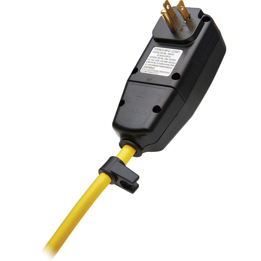 GFCI Power Strip 8 Outlet Safety Strip - Tripp Lite by Eaton | TecISoft TLM812GF