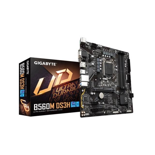 Gigabyte B560M Ds3H Socket Lga1200/ Intel B560/ Ddr4/ Sata3&Usb3.2/ M.2/ Micro Atx Motherboard