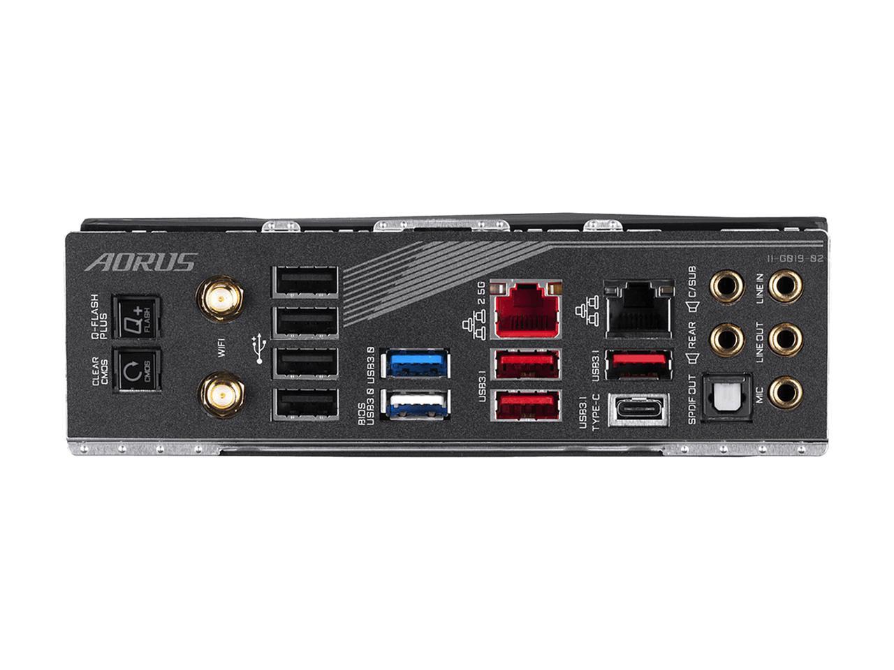 Gigabyte X570 Aorus Master (Rev. 1.2) Amd Ryzen 3000 Pcie 4.0 Sata 6Gb/S Usb 3.2 Amd X570 Atx Motherboard