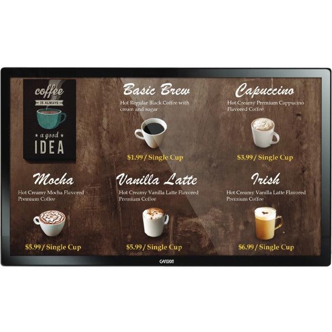 GVision 32 4K UHD Large Format PCAP Touch Screen" I32ZI-OD-45P0