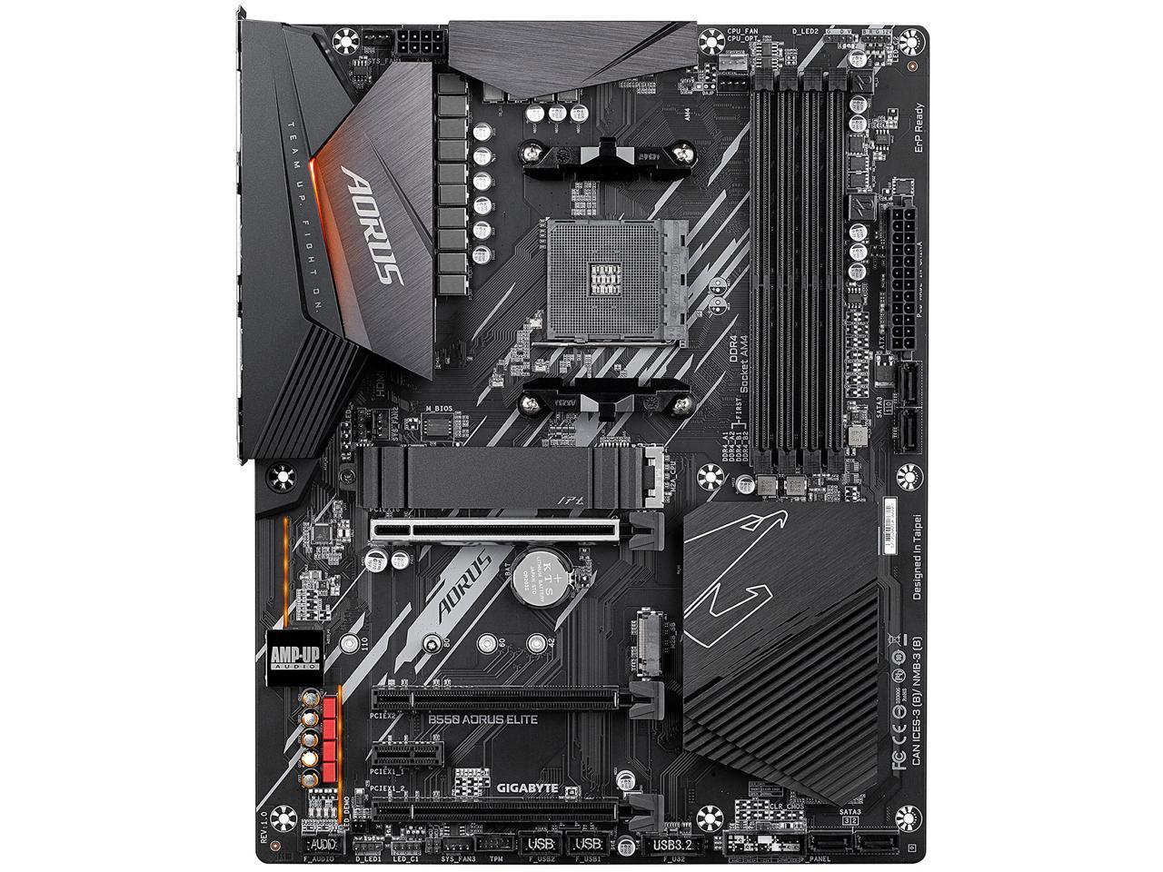 Gigabyte B550 Aorus Elite Socket Am4/ Amd B550/ Ddr4/ Sata3&Usb3.2/ M.2/ Atx Motherboard