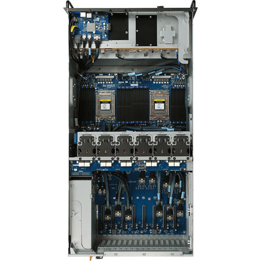 Gigabyte G482-Z51 Barebone System - 4U Rack-mountable - Socket SP3 - 2 x Processor Support