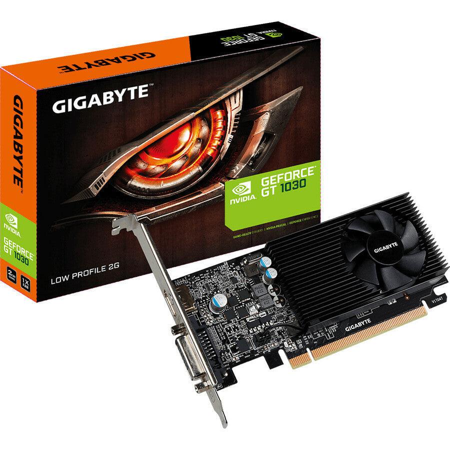 Gigabyte NVIDIA GeForce GT 1030 Graphic Card - 2 GB GDDR5 - Low-profile GV-N1030D5-2GL