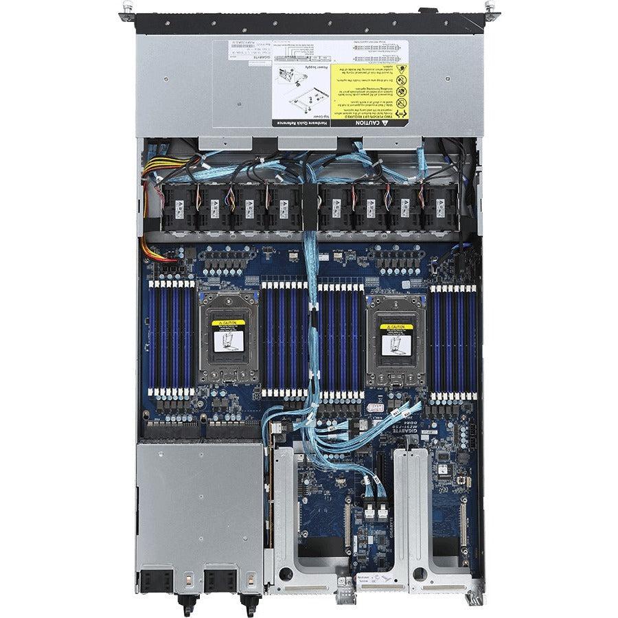 Gigabyte R181-Z92 Barebone System - 1U Rack-mountable - Socket SP3 - 2 x Processor Support