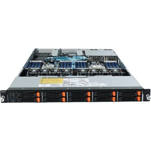 Gigabyte R182-Z92 Barebone System - 1U Rack-mountable - Socket SP3 - 2 x Processor Support