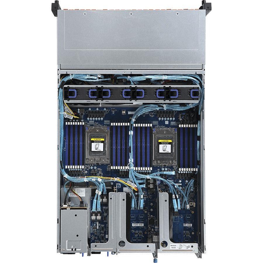 Gigabyte R281-Z92 Barebone System - 2U Rack-mountable - Socket SP3 - 2 x Processor Support