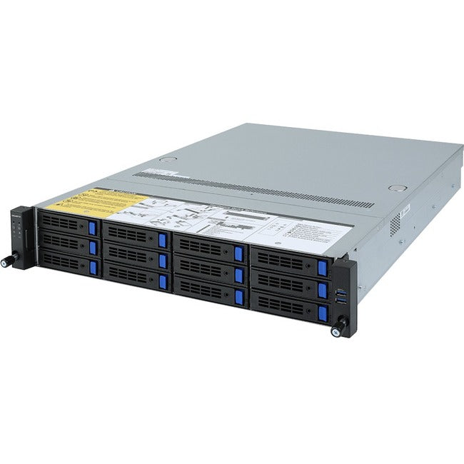 Gigabyte R282-Z90 Barebone System - 2U Rack-mountable - Socket SP3 - 2 x Processor Support