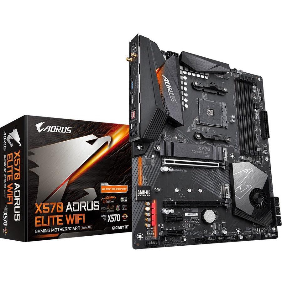 Gigabyte X570 Aorus Elite Wifi Am4 Amd X570 Sata 6Gb/S Atx Amd Motherboard