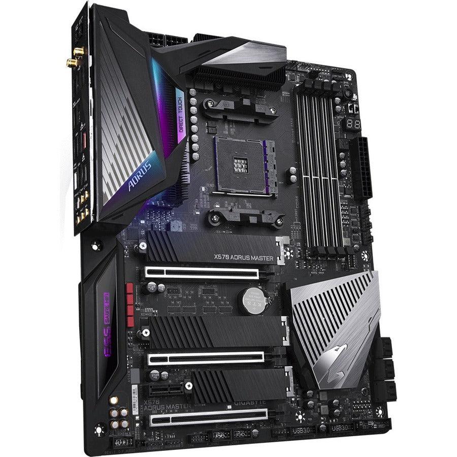 Gigabyte X570 Aorus Master (Rev. 1.2) Amd Ryzen 3000 Pcie 4.0 Sata 6Gb/S Usb 3.2 Amd X570 Atx Motherboard