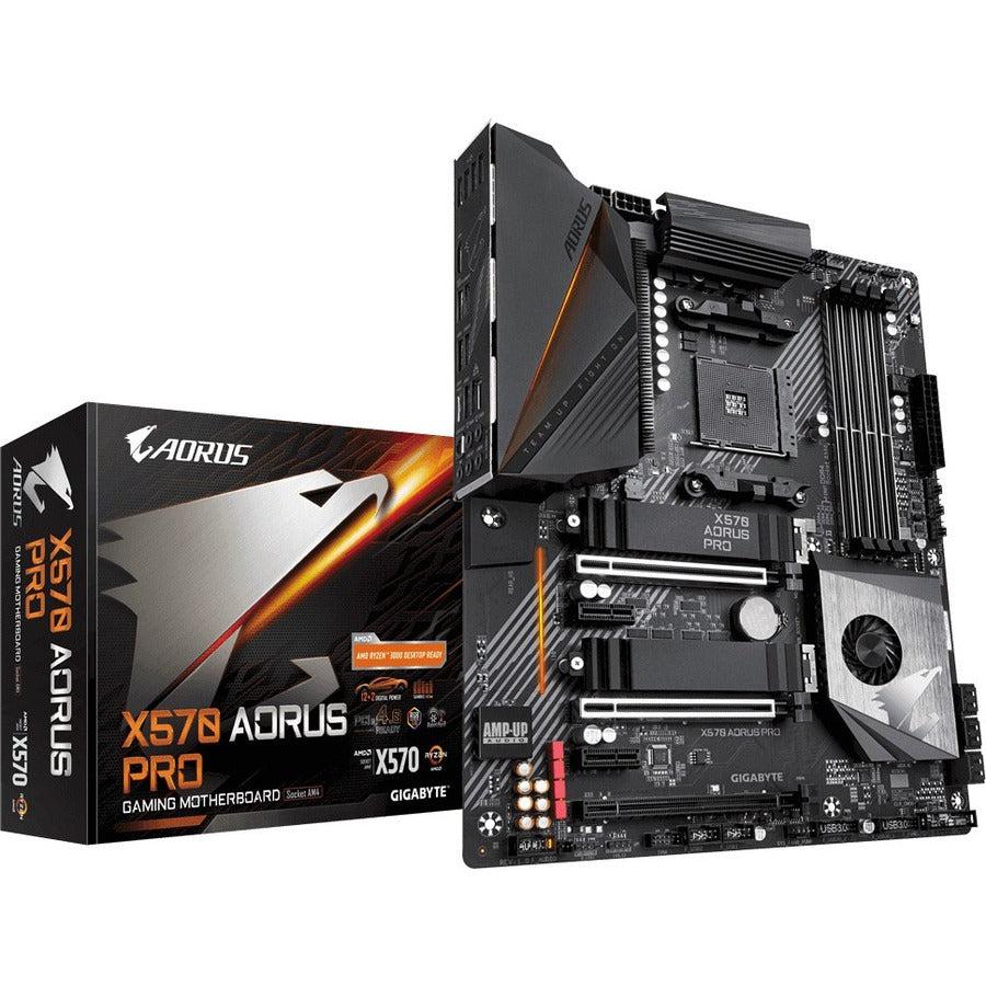 Gigabyte X570 Aorus Pro Wifi Amd Ryzen 3000 Pcie 4.0 Sata 6Gb/S Usb 3.2 Amd X570 Atx Motherboard