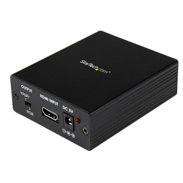 HDMI 1.3 Male to VGA Female Black Active Adapter For Resolution Up to 1920x1200 (WUXGA) HDMI2VGA