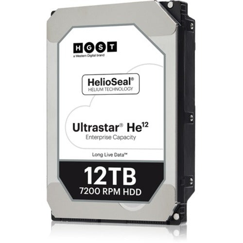 HGST Ultrastar He12 HUH721212AL4204 12 TB Hard Drive - 3.5 Internal - SAS (12Gb/s SAS)" 0F29562