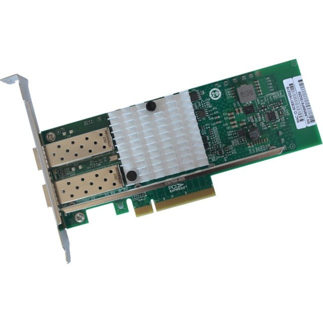 HP Compatible BK835A - PCI Express x8 Network Interface Card (NIC) 2x Open SFP+ Ports Intel 82599 Chipset Based BK835A-ENC