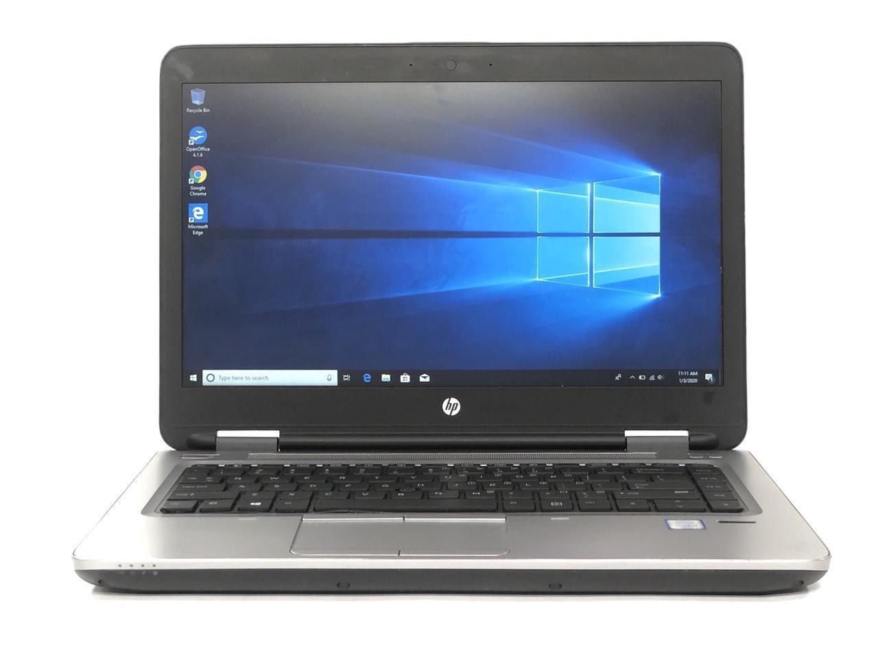 Hp Probook 640 G2 Laptop 14 In Intel Core I3 6100U 2.3Ghz 8Gb Ddr4 Ram 500Gb Hdd Windows 10