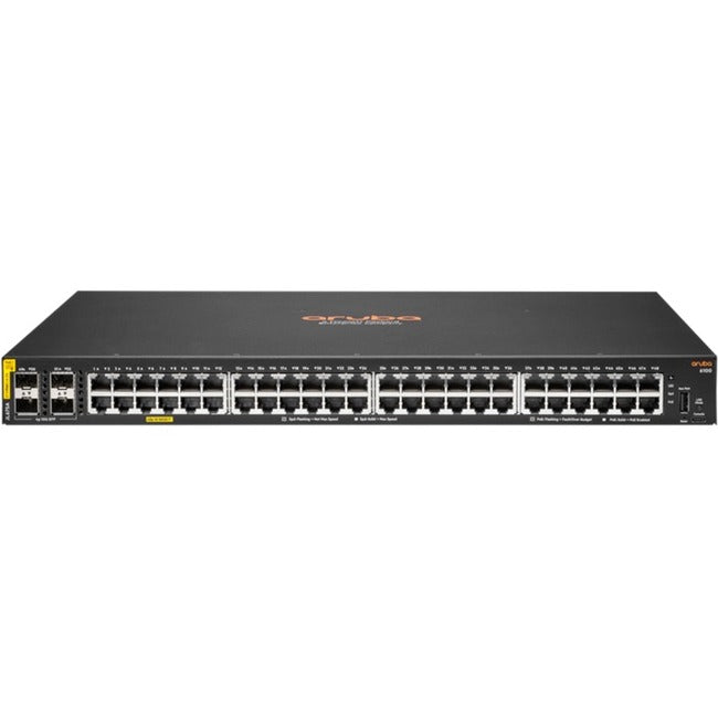HPE 6100 48G Class4 PoE 4SFP+ 370W Switch JL675A#B2B