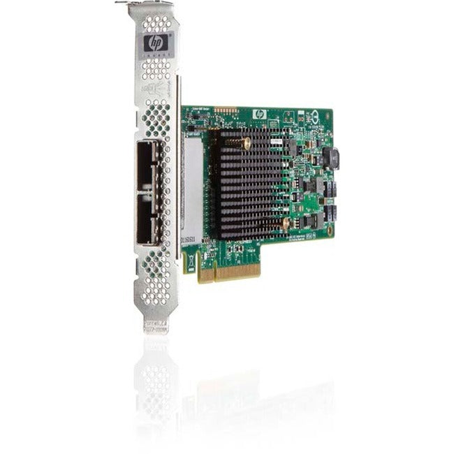 HPE H221 Gen3 HBA - PCIe 3.0, 6 Gb/s Bandwidth Per Physical Link, Eight SAS Ports 738191-001