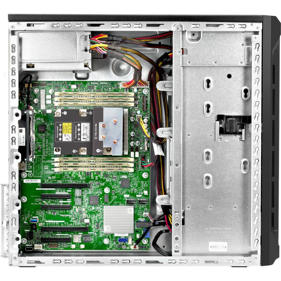 HPE ProLiant ML110 G10 4.5U Tower Server - 1 x Intel Xeon Bronze 3204 1.90 GHz - 16 GB RAM - 4 TB HDD - (1 x 4TB) HDD Configuration - Serial ATA/600 Controller P19116-001