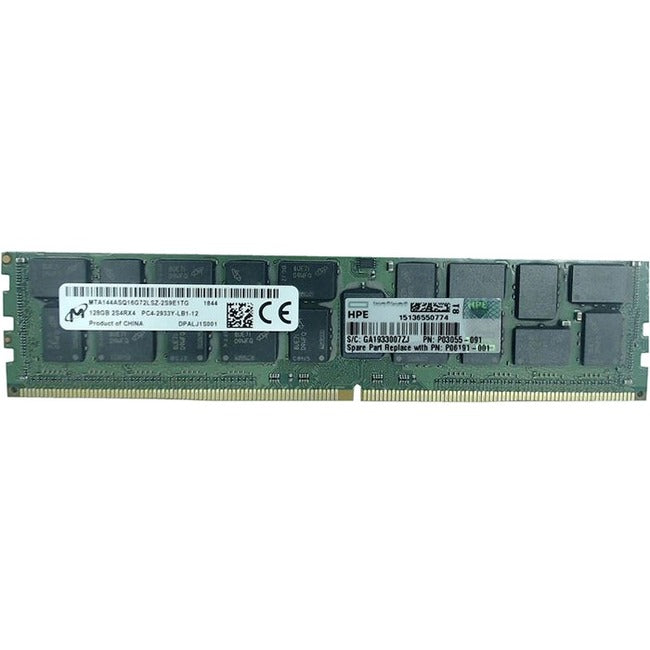 HPE SmartMemory 128GB DDR4 SDRAM Memory Module P06191-001