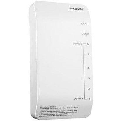 Hikvision Digital Technology Ds-Kad606-P Network Switch Fast Ethernet (10/100) Power Over Ethernet (Poe) White