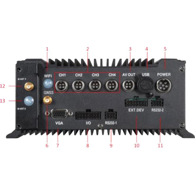 Hikvision Digital Technology Ds-Mp7504/Gw/Wi Digital Video Recorder (Dvr) Black