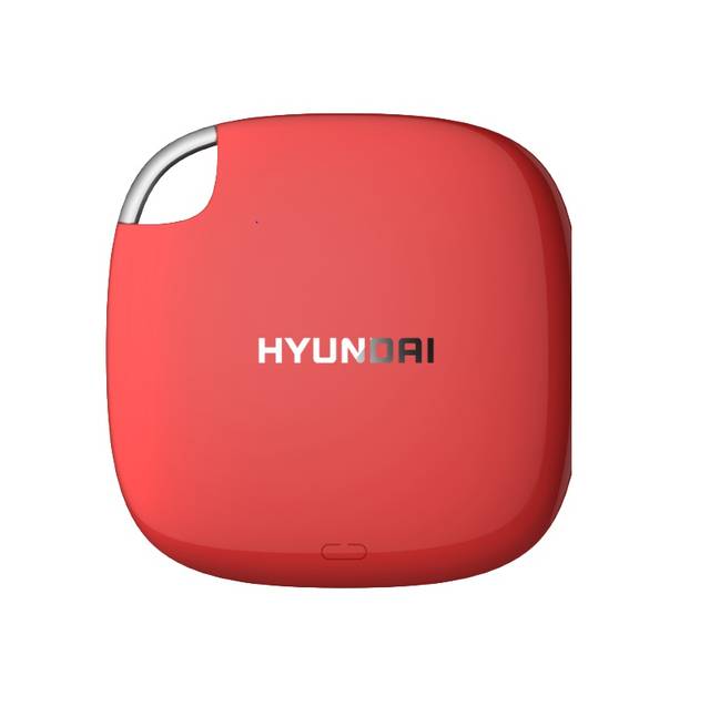 Hyundai Htesd1024R 1Tb External Solid State Drive (Candy Apple Red)