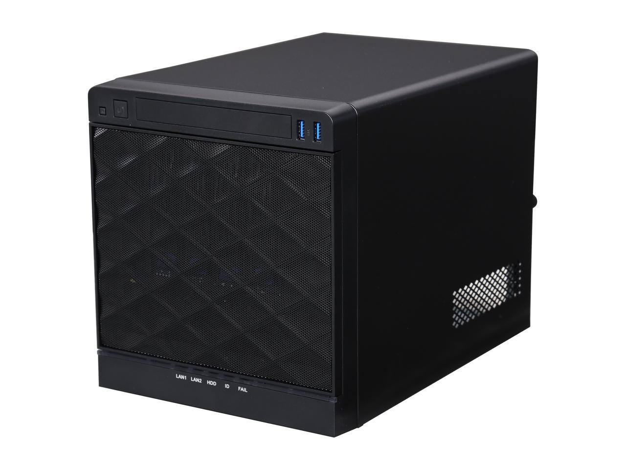 In Win Iw-Ms04-01-S265 Black 0.8 Mm Sgcc Mini Itx (M/B Cooler Maximum 65Mm) Tower Mini 4 Bay