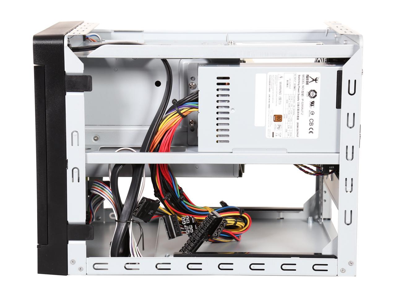 In Win Iw-Ms04-01-S265 Black 0.8 Mm Sgcc Mini Itx (M/B Cooler Maximum 65Mm) Tower Mini 4 Bay