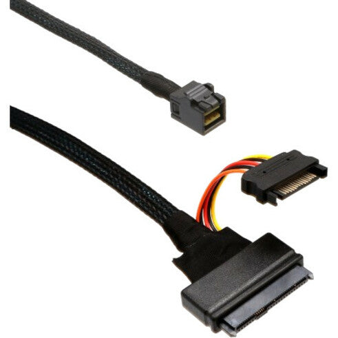 IO Crest U.2 (SFF-8639) NVMe PCIe to Mini SAS (SFF-8643) SSD Cable SI-CAB40120