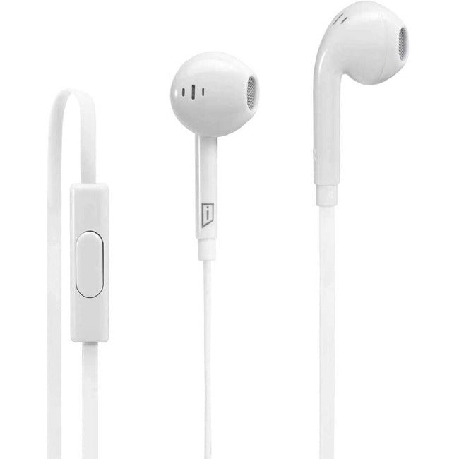 Istore Tangle-Free Earbuds,White