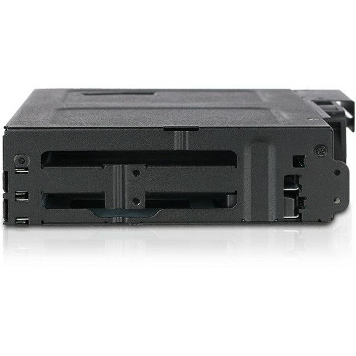 Icy Dock Tougharmor Mb604Spo-B 4X 2.5 Inch Sas & Sata Ssd/Hdd & (Ultra) Slim Odd Backplane Cage