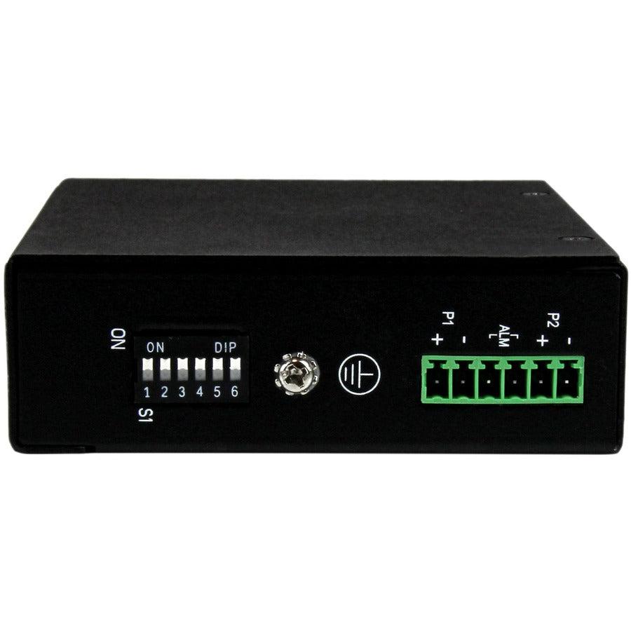 Industrial Ethernet Switch - 5-Port Gigabit DIN Rail TAA | StarTech.com IES51000