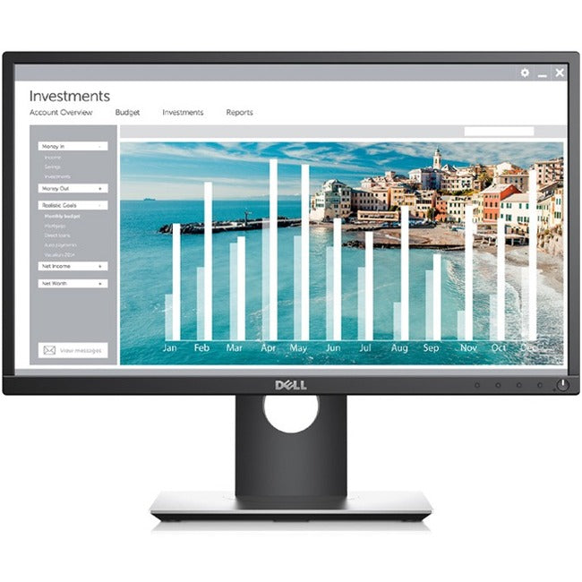 Ingram - Certified Pre-Owned P2217H 22 Class Full HD LED Monitor - 16:9 - Black" DELL-P2217H