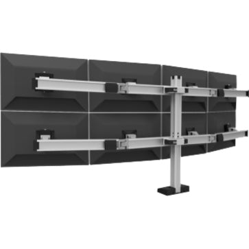 Innovative Bild BILD-4/4-CM-104 Desk Mount for Monitor - Black - TAA Compliant