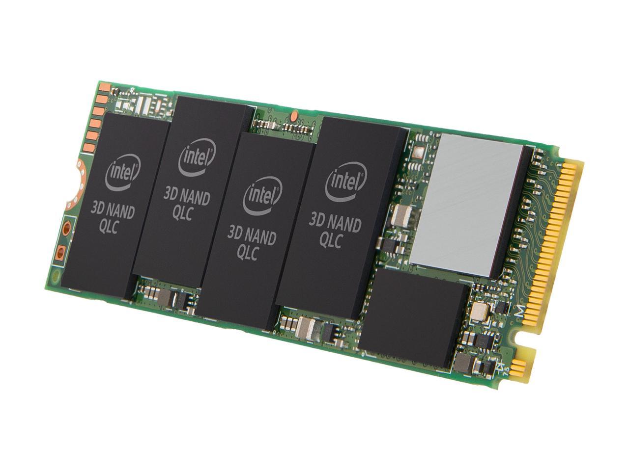 Intel 660P Series M.2 2280 512Gb Pcie 3.0 X4, Nvme 3D2 Qlc Internal Solid State Drive (Ssd) Ssdpeknw512G8X1