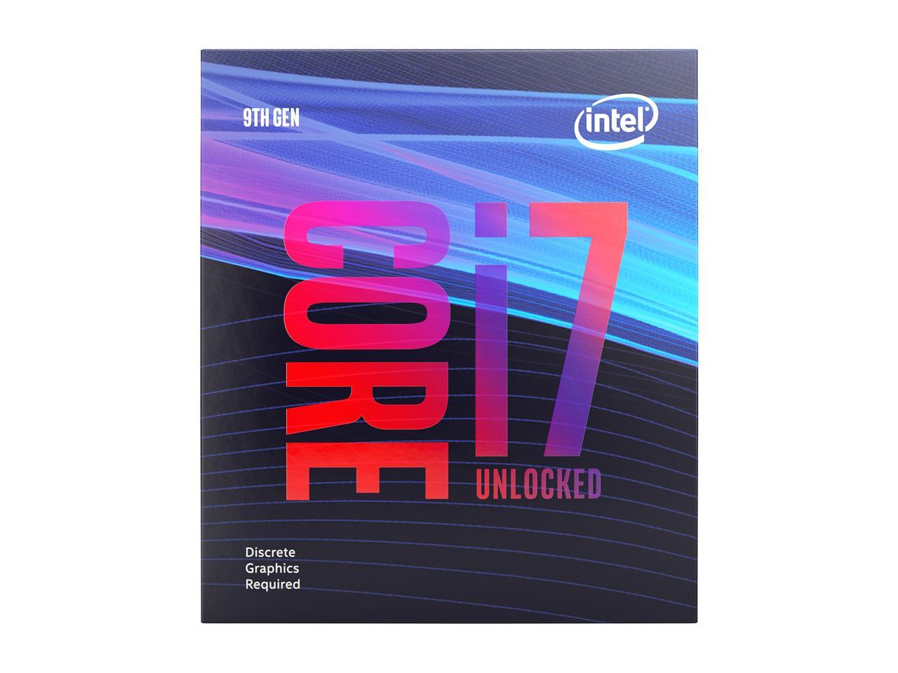 Intel Bx80684I79700Kf Core I7-9700Kf Coffee Lake Processor 3.6Ghz 8.0Gt/S 12Mb Lga 1151 Cpu, Retail