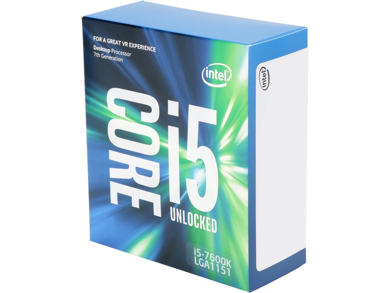 Intel Core i5 i5-7600K Quad-core (4 Core) 3.80 GHz Processor - Retail Pack BX80677I57600K