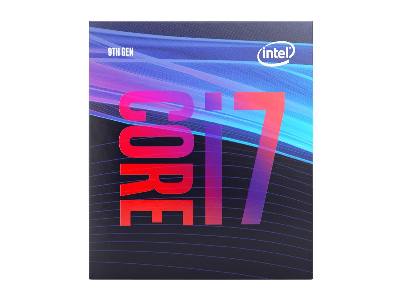 Intel Core I7-9700 Coffee Lake Processor 3.0Ghz 8.0Gt/S 12Mb Lga 1151 Cpu, Retail