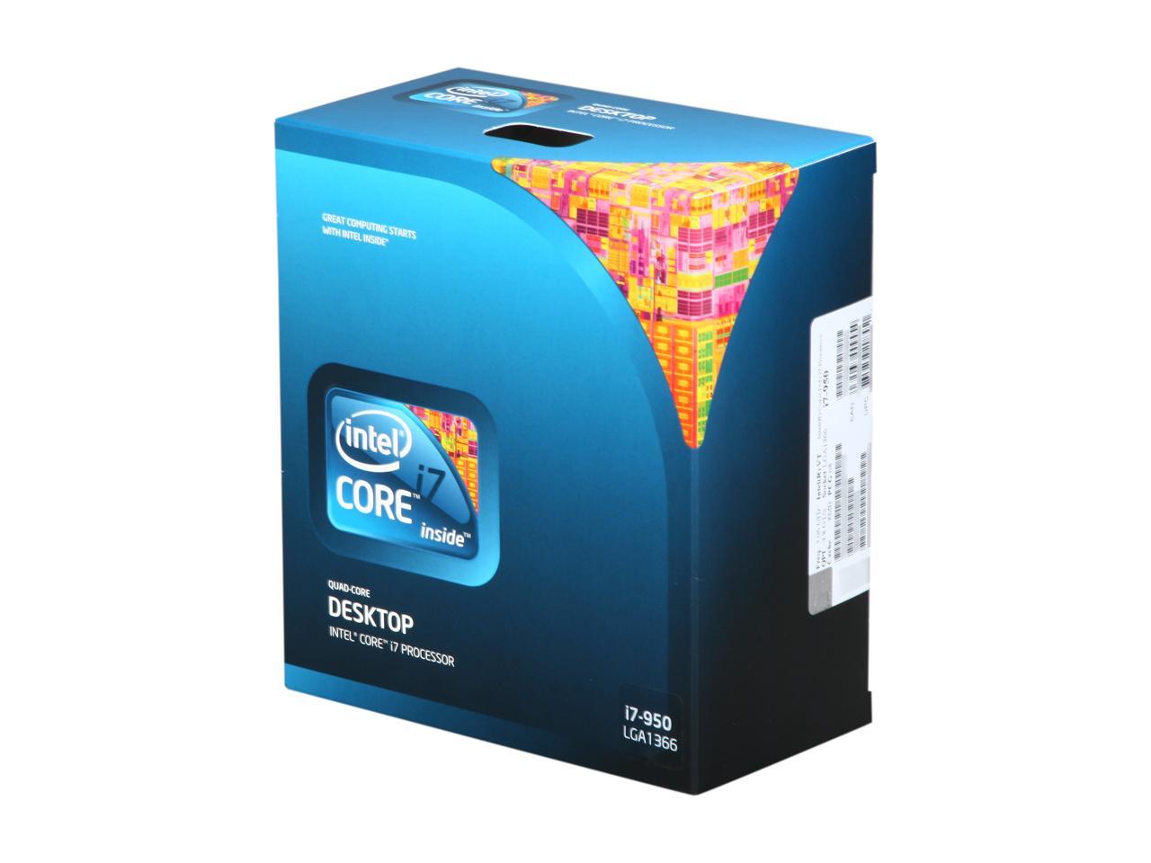 Intel Core i7 i7-900 I7-950 Quad-core (4 Core) 3.06 GHz Processor BX80601950